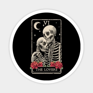 The Lovers Tarot Card Occult Witchcraft Esoteric Goth Gothic Magnet